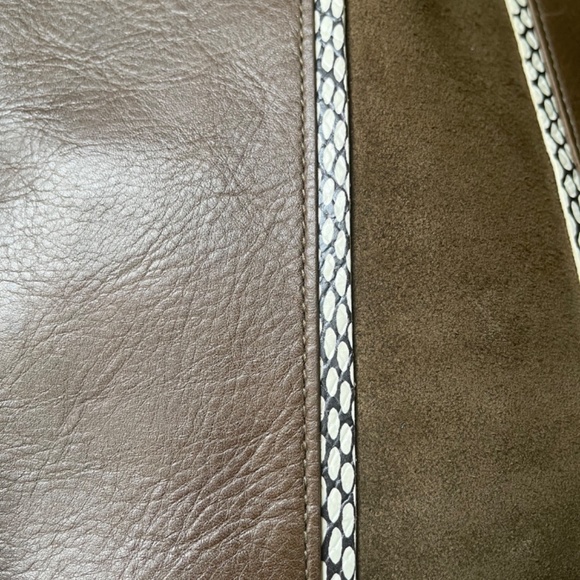 NWT Madewell The Suede Inset Edition Medium Transport Tote - Picture 3 of 9